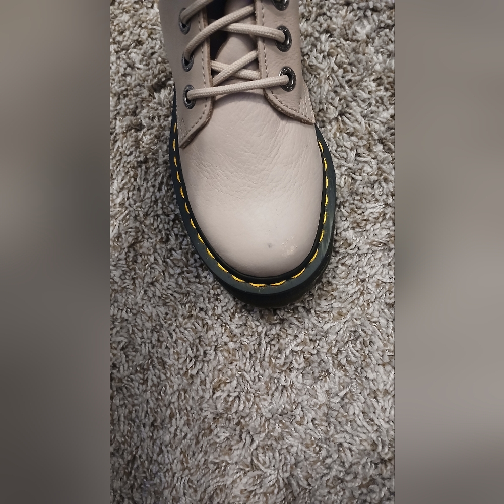 Dr. Martens Light Pink Combat Boots - Picture 3 of 3
